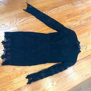 Black Lace Dress